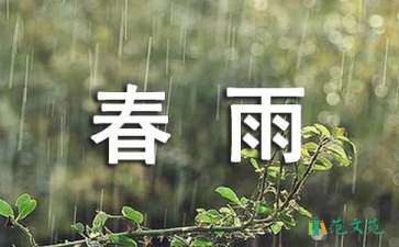 《春雨的色彩》美術(shù)教案